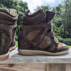 Isabel Marant Bekett Sneakers, 37, Brown/Tan